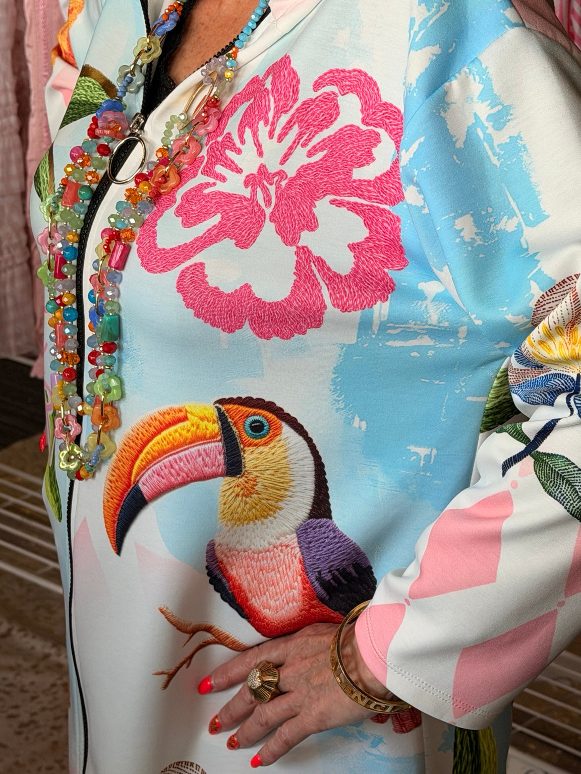 Manteau Frida Tropical