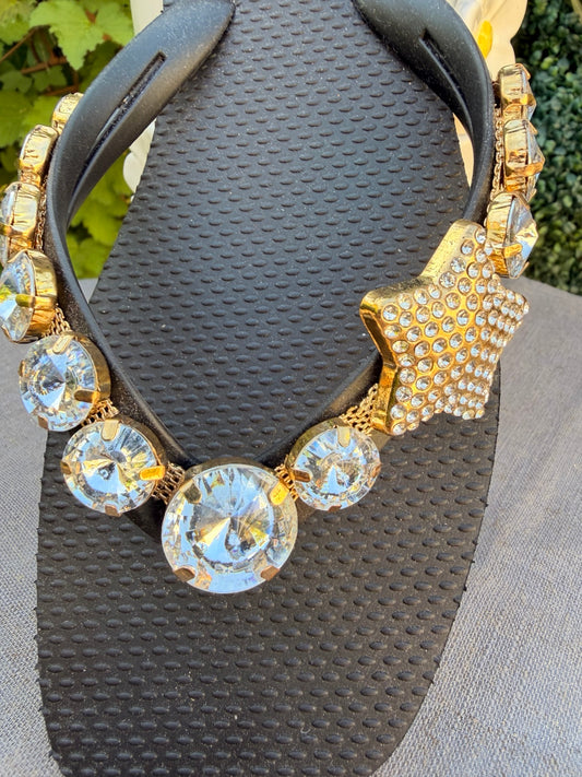 Tongs Strass