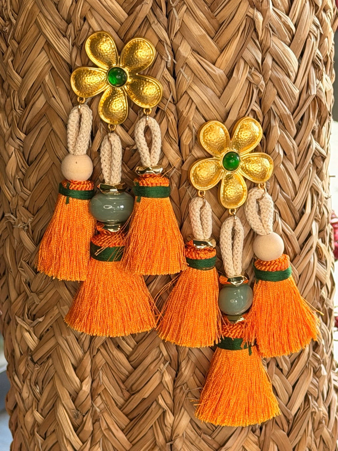 Boucles Fleur Soleil bohème