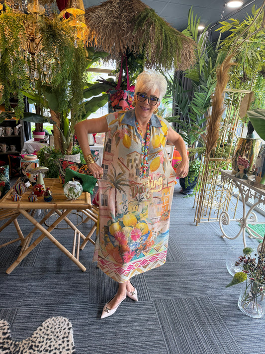 Robe Amalfi aux citrons