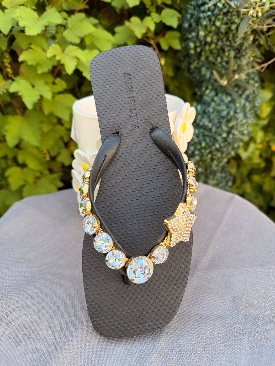 Tongs Strass
