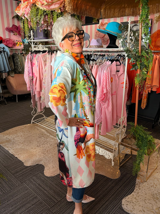 Manteau Frida Tropical