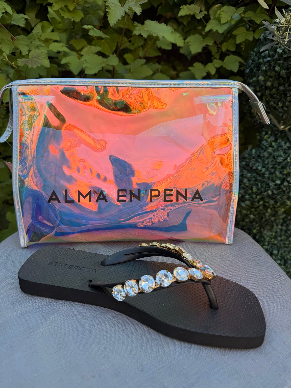 Tongs Strass
