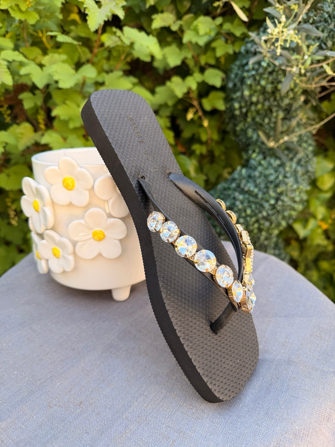Tongs Strass