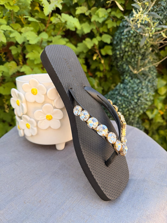 Tongs Strass