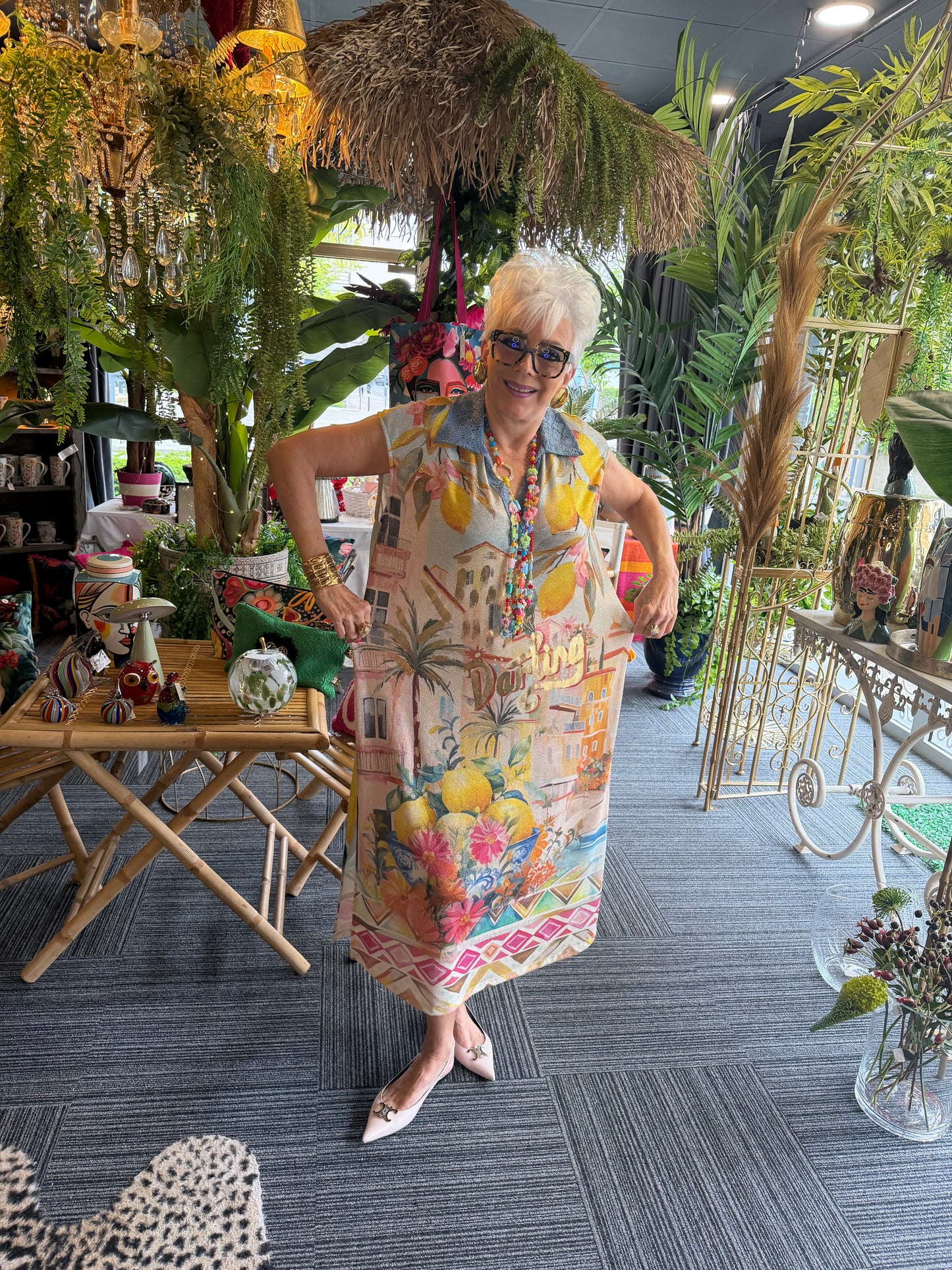 Robe Amalfi aux citrons
