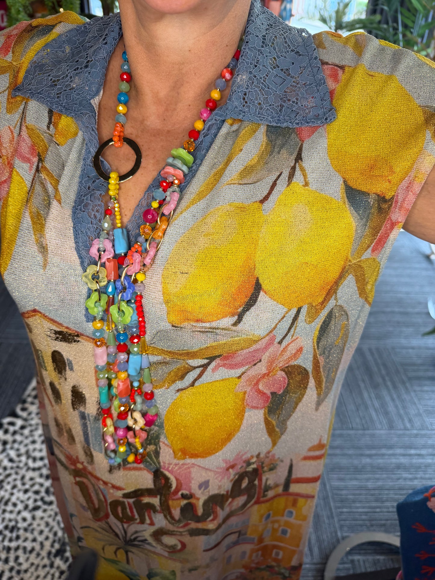 Robe Amalfi aux citrons